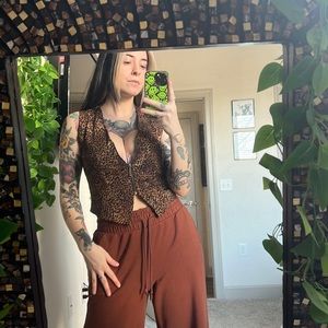 Sexy Leopard Vest
